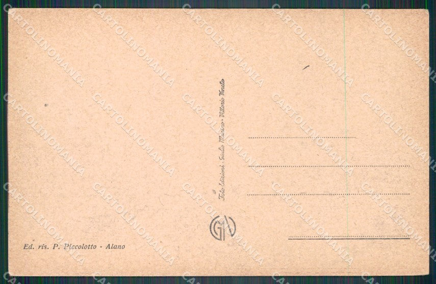 Belluno Alano di Piave Panorama cartolina VK3805 – retro