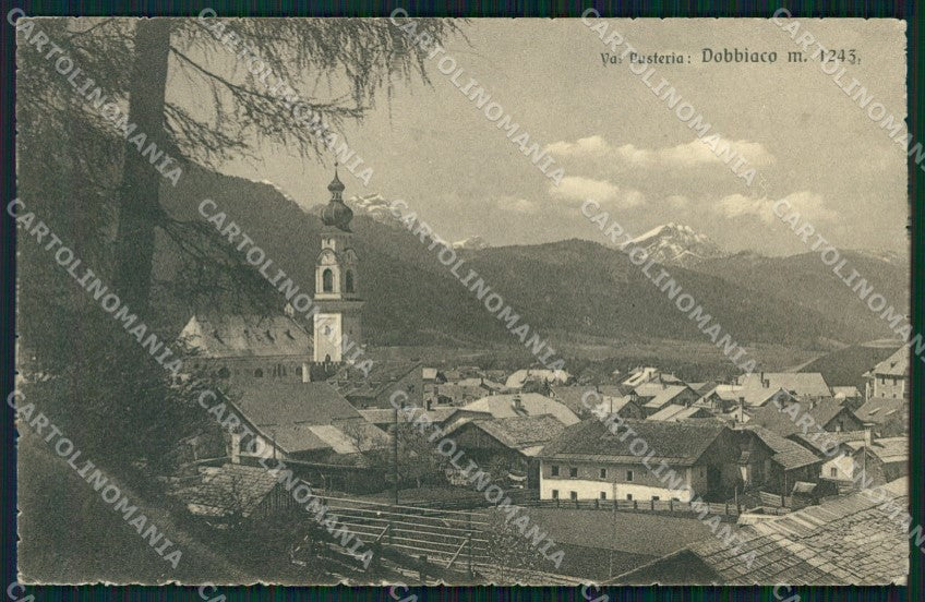 Bolzano Dobbiaco Val Pusteria cartolina VK3829 – fronte