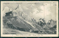 Trento Passo Rolle Gruppo delle Pale Mappa cartolina VK3831 – fronte