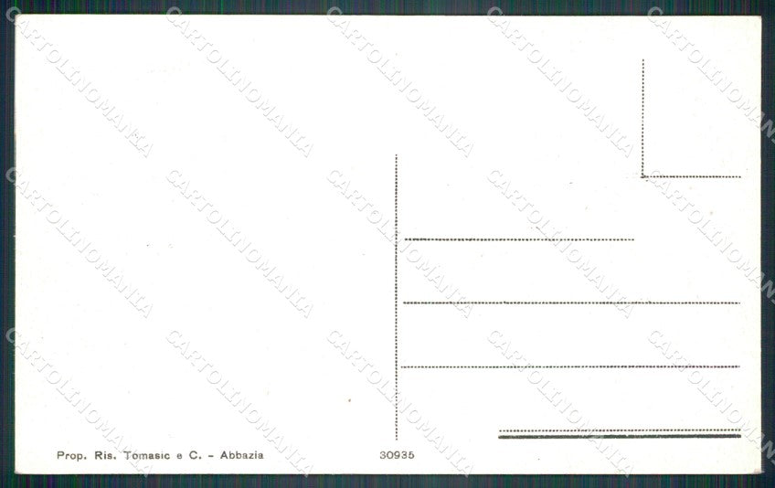 Croazia Abbazia cartolina VK3840 – retro