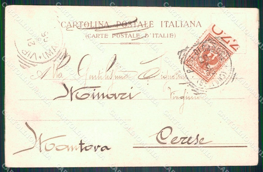 Belluno Pieve di Cadore cartolina VK3844 – retro