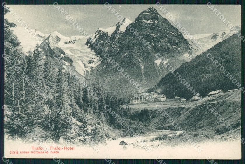 Bolzano Stelvio Trafoi cartolina VK3863 – fronte