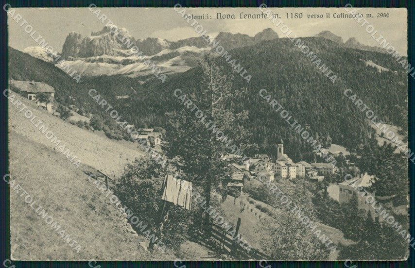 Bolzano Nova Levante Catinaccio cartolina VK3864 – fronte