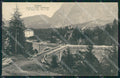 Belluno Cadore Lungo la Valle dell'Ansiei i Tre Ponti cartolina VK3866 – fronte