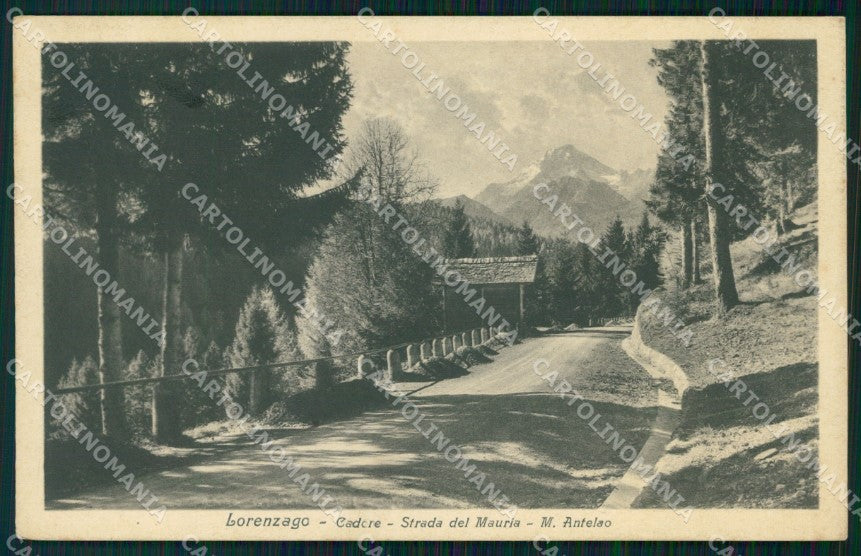Belluno Lorenzano di Cadore Monte Antelao cartolina VK3871 – fronte