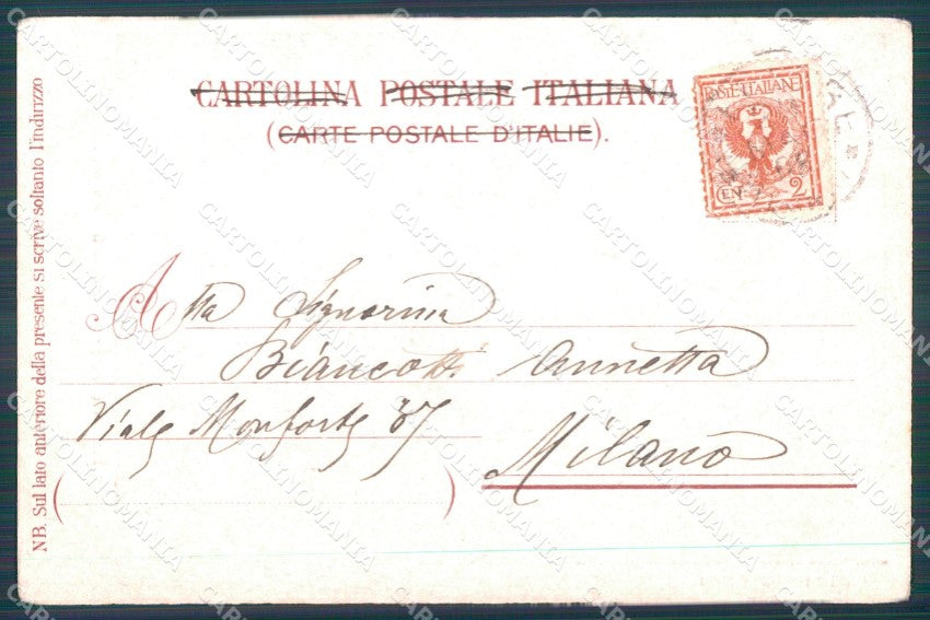 Belluno Fonzaso Ponte della Serra cartolina VK3876 – retro