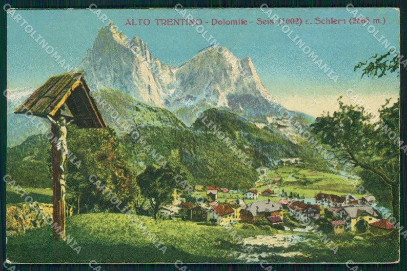 Bolzano Castelrotto Siusi allo Sciliar cartolina VK3898 – fronte