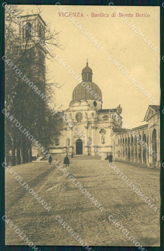 Vicenza città Basilica di Monte Berico cartolina VK3919 – fronte