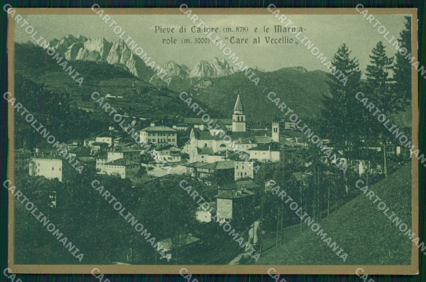 Belluno Pieve di Cadore Le Marmarole cartolina VK3924 – fronte