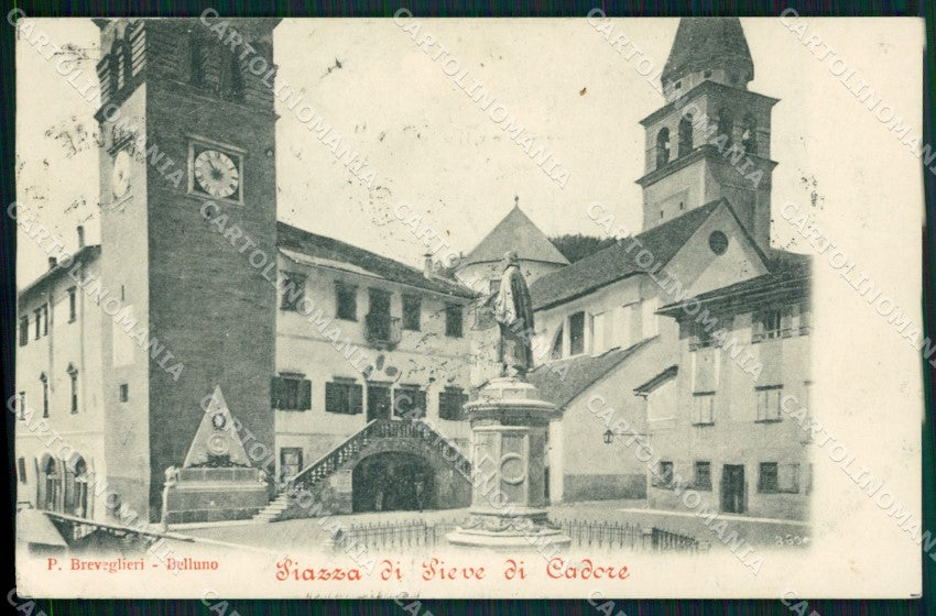Belluno Pieve di Cadore cartolina VK3927 – fronte