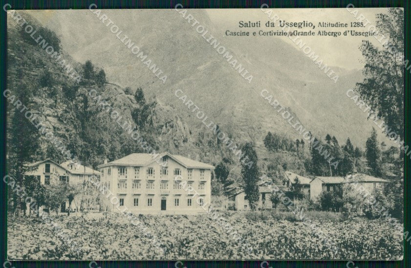 Torino Usseglio cartolina VK3931 – fronte