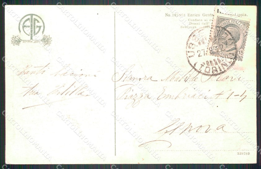 Torino Usseglio cartolina VK3931 – retro