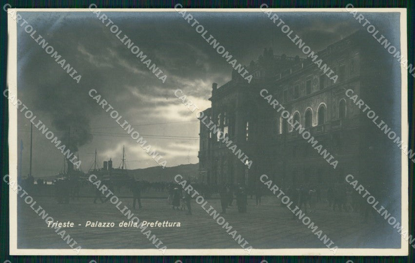Trieste città Palazzo della Prefettura Foto cartolina VK3939 – fronte
