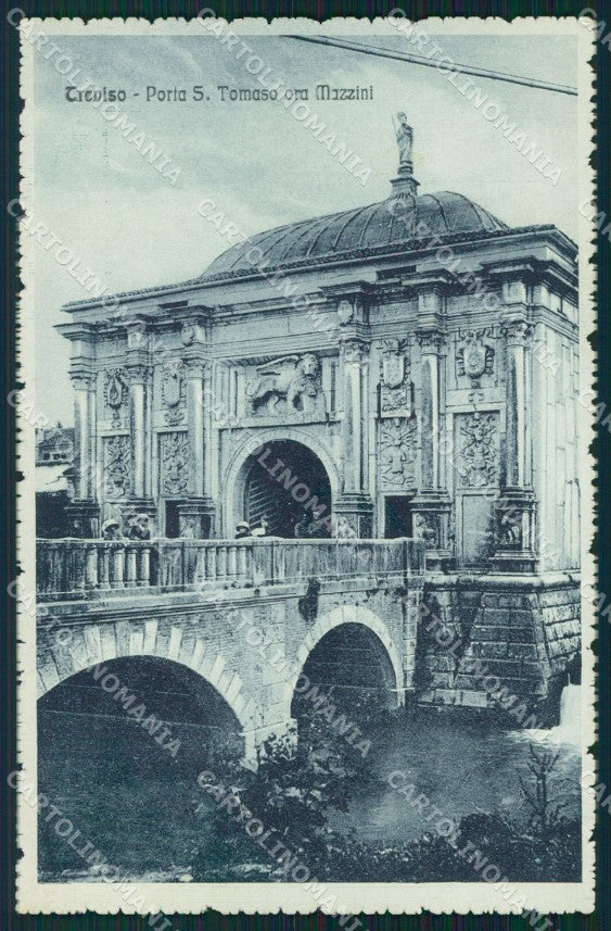 Treviso città Porta San Tomaso ora Mazzini cartolina VK3965 – fronte
