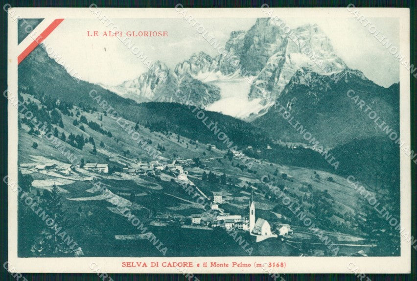 Belluno Selva di Cadore Monte Pelmo cartolina VK3977 – fronte