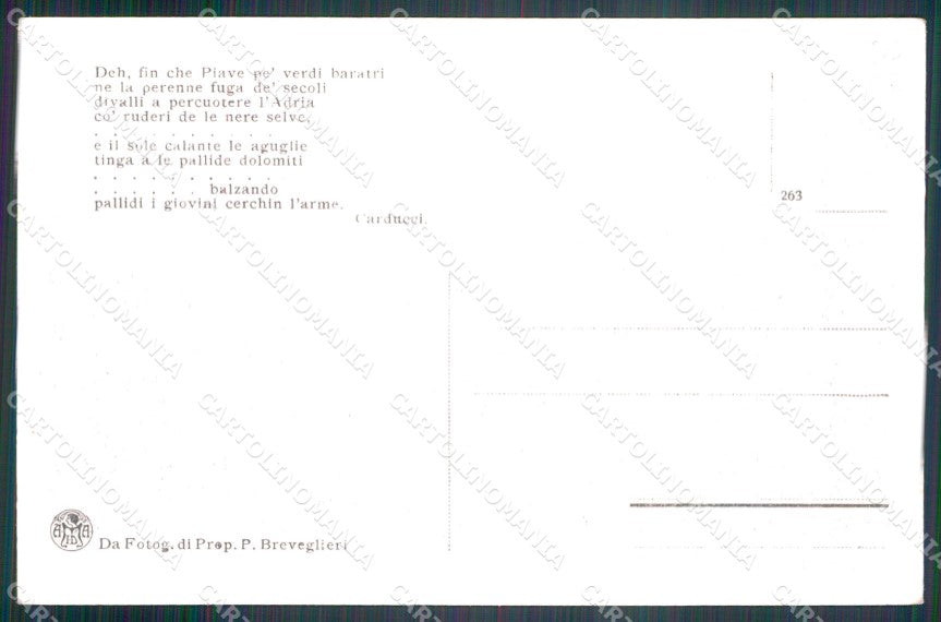 Belluno Cortina d'Ampezzo Monte Cristallo cartolina VK3979 – retro