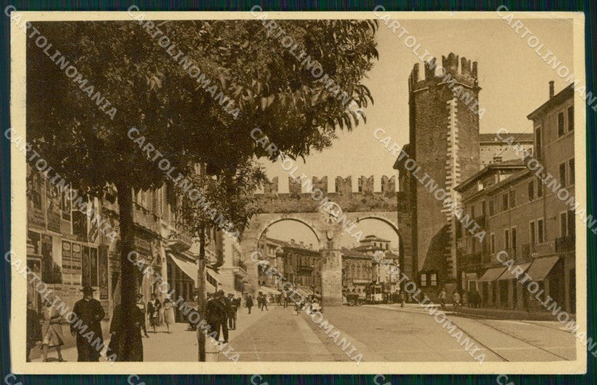 Verona città Porton della Brà cartolina VK3981 – fronte