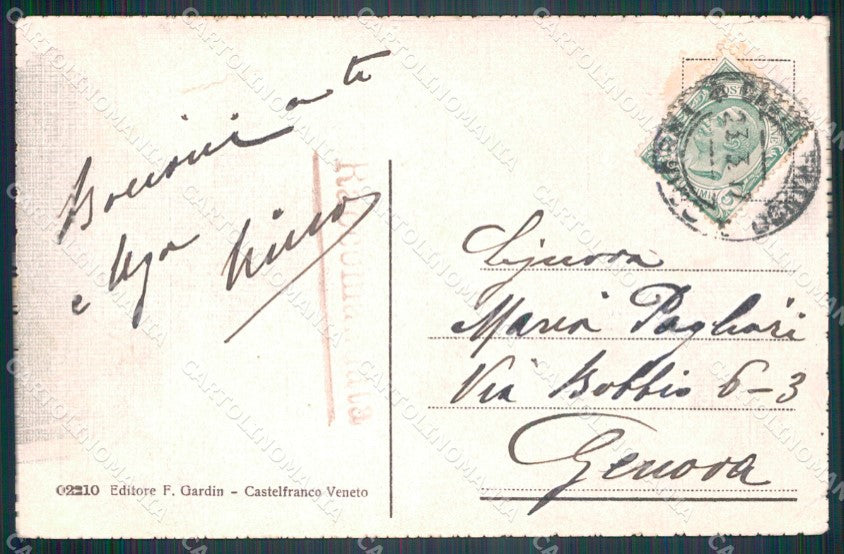 Treviso Castelfranco Veneto Corso Vittorio Emanuele cartolina VK3993 – retro
