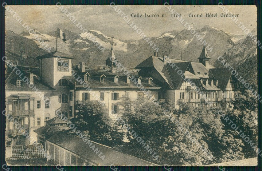 Bolzano Brennero Colle Isarco Grand Hotel Grubner cartolina VK3999 – fronte