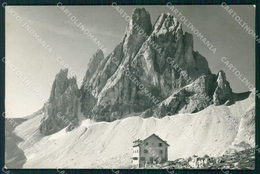 Bolzano Rifugio Comici Crode dei Toni Foto cartolina VK4001 – fronte