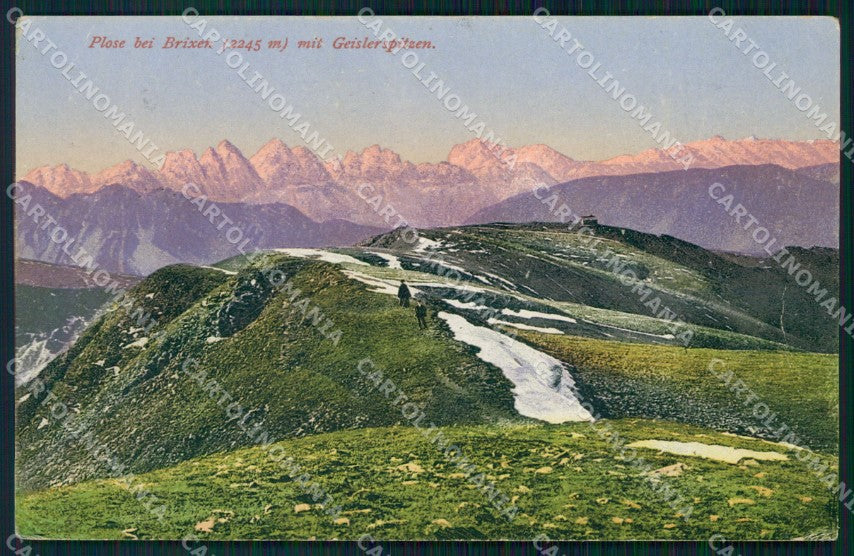 Bolzano Bressanone Gruppo delle Odle cartolina VK4016 – fronte