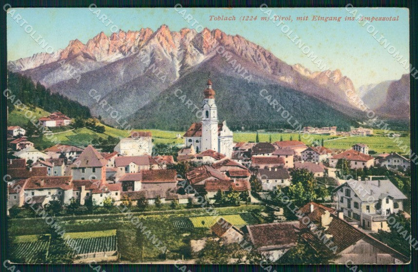 Bolzano Dobbiaco Panorama cartolina VK4019 – fronte