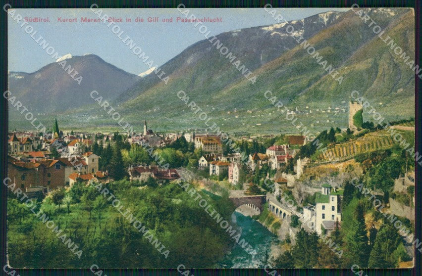 Bolzano Merano Panorama cartolina VK4023 – fronte