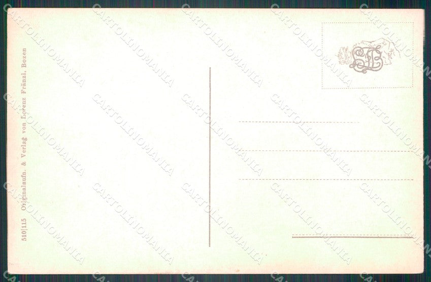 Bolzano Merano Panorama cartolina VK4023 – retro