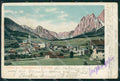 Belluno Cortina d'Ampezzo Pomagagnon e Coll'Rosà PIEGHINA cartolina VK4027 – fronte