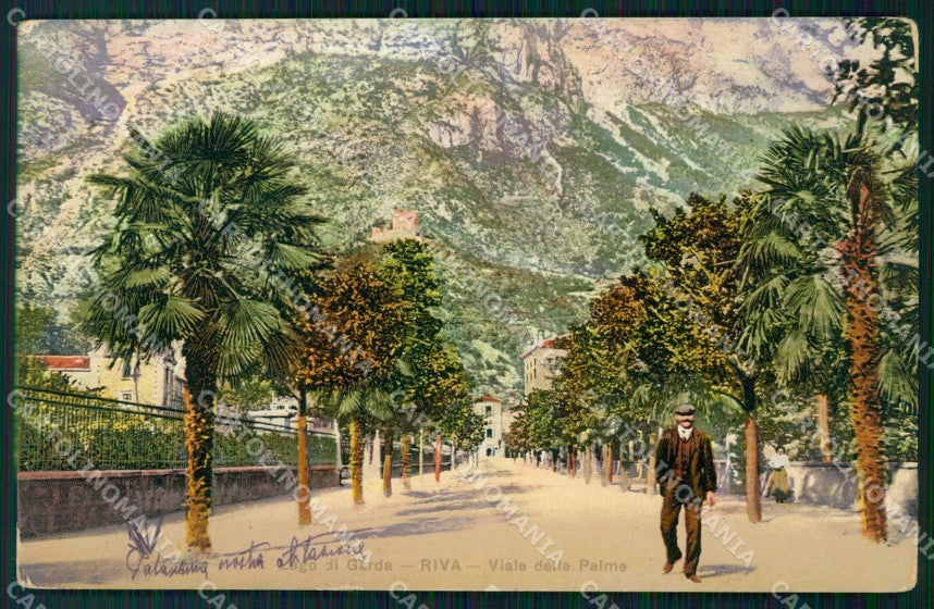 Trento Riva del Garda cartolina VK4036 – fronte