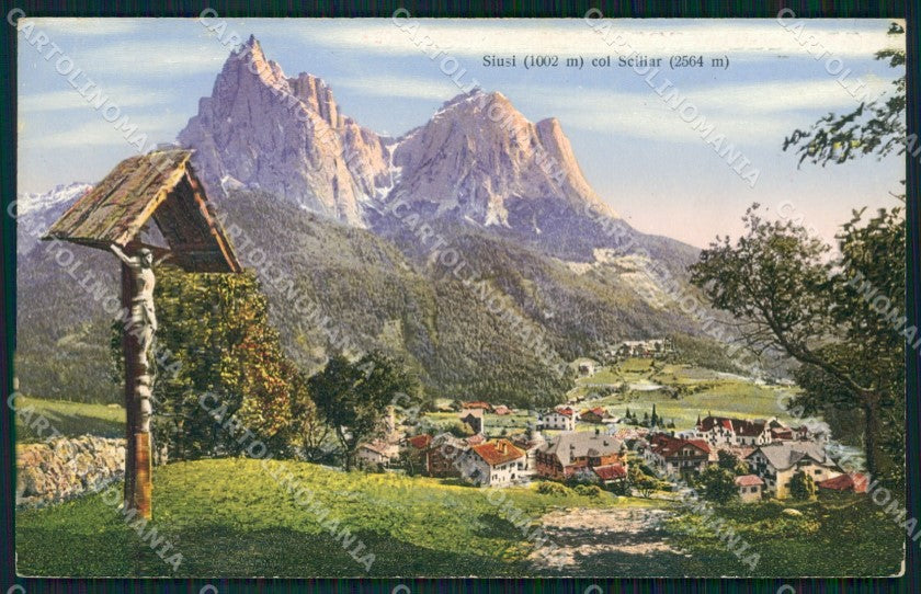Bolzano Castelrotto Siusi allo Sciliar cartolina VK4040 – fronte