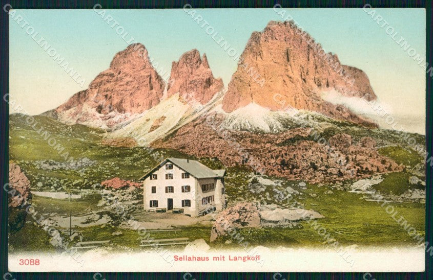 Bolzano Sellahaus cartolina VK4043 – fronte