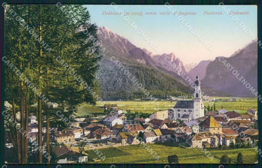 Bolzano Dobbiaco Panorama cartolina VK4046 – fronte