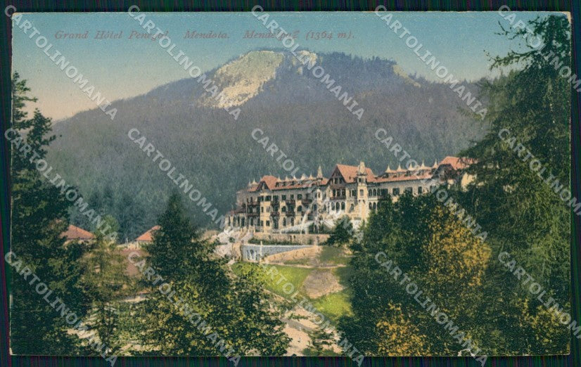 Trento Mendola Grand Hotel Penegal cartolina VK4049 – fronte