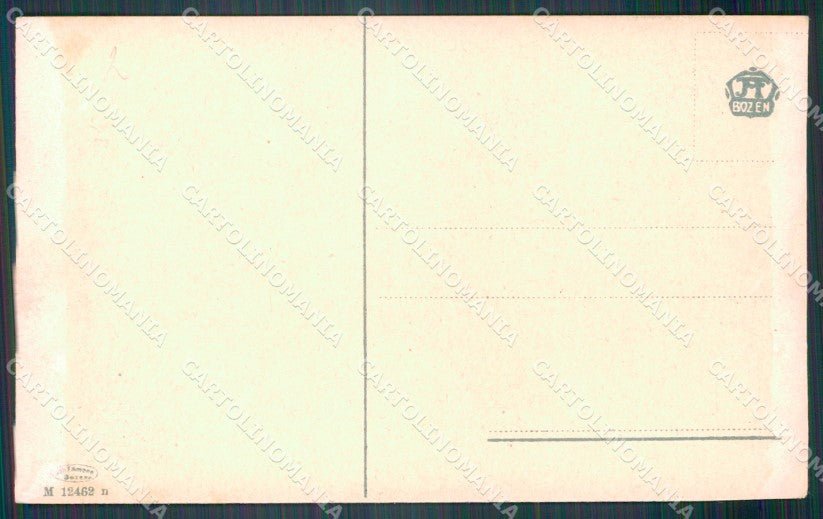 Trento Passo della Mendola Hotel Regina del Bosco cartolina VK4050 – retro