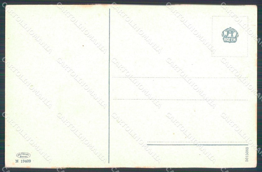 Belluno Passo di Falzarego Strada delle Dolomiti cartolina VK4054 – retro