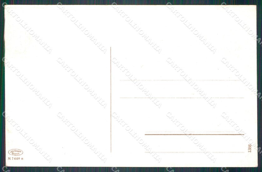 Bolzano Dobbiaco Landro Monte Cristallo cartolina VK4055 – retro