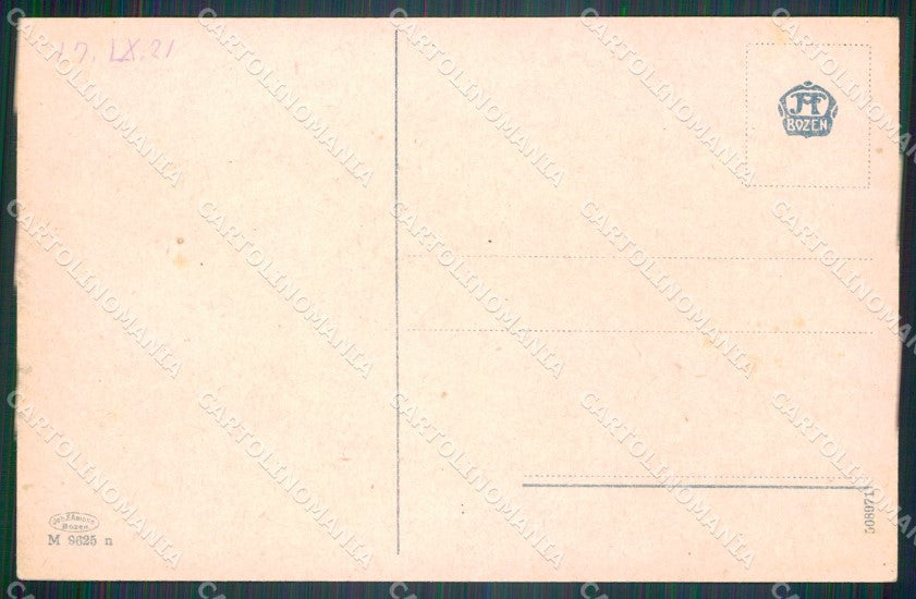 Bolzano Brunico cartolina VK4058 – retro