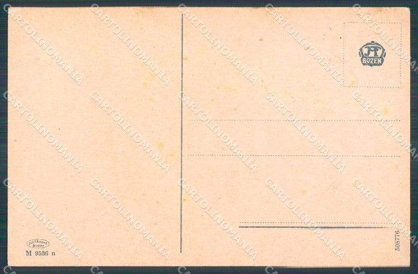 Bolzano Lungo l'Isarco cartolina VK4060 – retro