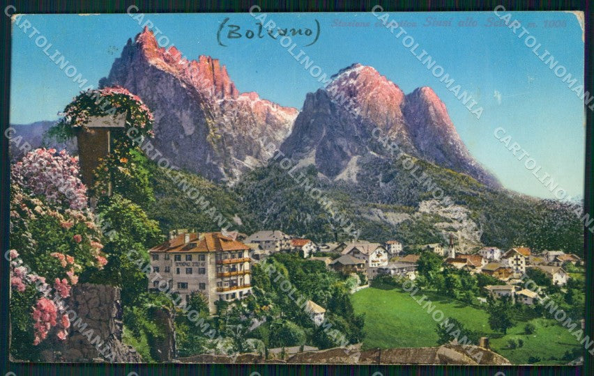 Bolzano Castelrotto Siusi allo Sciliar cartolina VK4062 – fronte