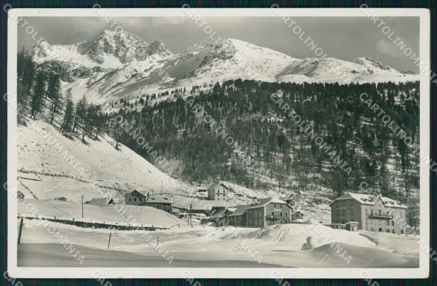 Bolzano Stelvio Solda Nevicata Foto cartolina VK4070 – fronte