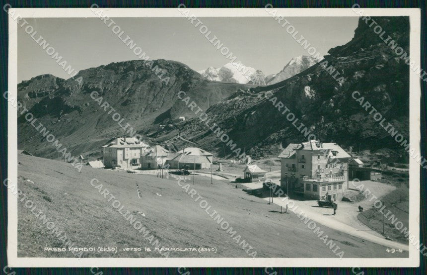Trento Passo Pordoi La Marmolada Foto cartolina VK4074 – fronte