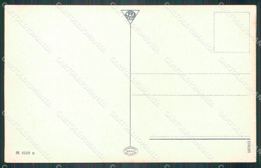 Trento Canazei Hotel Pordoi Sassolungo cartolina VK4080 – retro