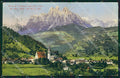 Trento Fiera di Primiero Sass Maor PIEGA cartolina VK4081 – fronte