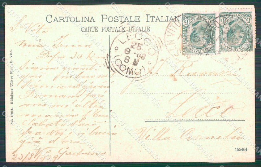 Belluno San Vito di Cadore Monte Pelmo cartolina VK4083 – retro