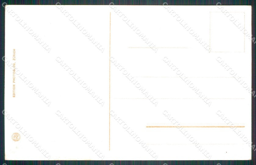 Belluno Cortina d'Ampezzo Mappa Mucche cartolina VK4087 – retro