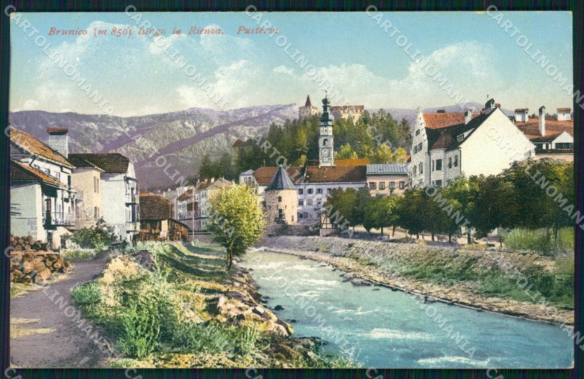 Bolzano Brunico Fiume Rienza cartolina VK4089 – fronte