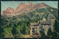 Bolzano Nova Levante Carezza Hotel Latemar Rosengarten cartolina VK4090 – fronte