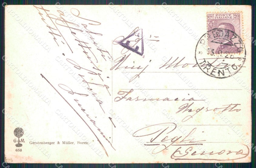 Bolzano Nova Levante Carezza Hotel Latemar Rosengarten cartolina VK4090 – retro