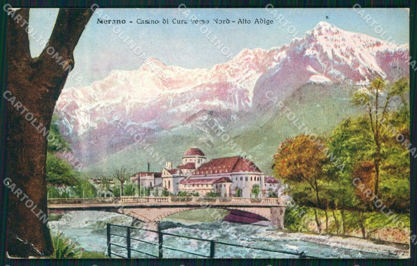 Bolzano Merano Casinò di Cura cartolina VK4094 – fronte